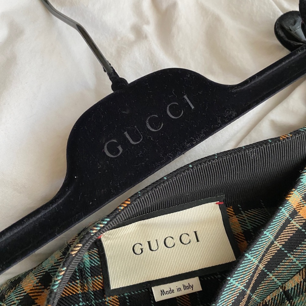 Gucci Tartan Maxi Wool Skirt - Picture 4 of 4
